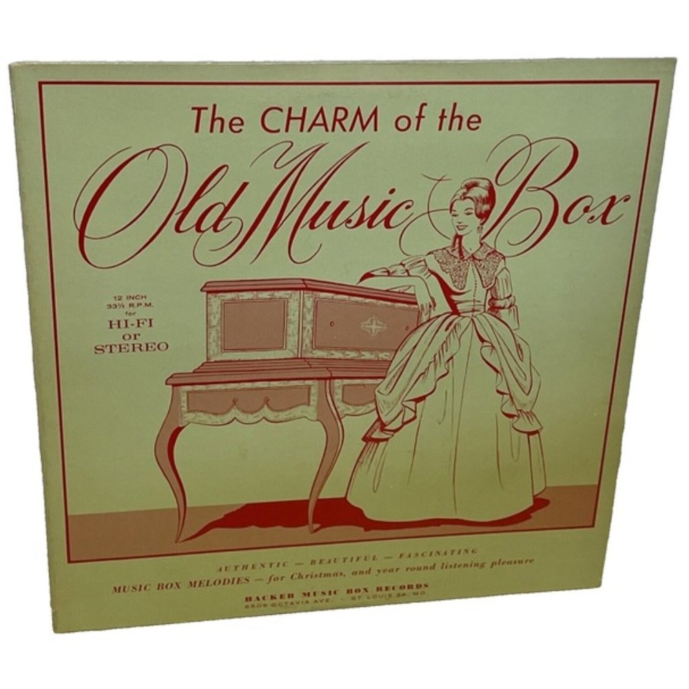 No Artist The Charm Of The Old Music Box (Vinyl) Hacker Music Box 13993 NM LP